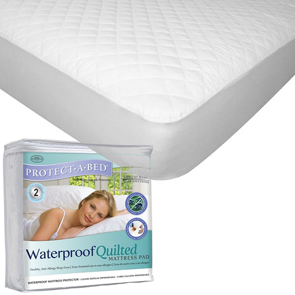 Protect-A-Bed® Waterproof Quilted Mattress Pad