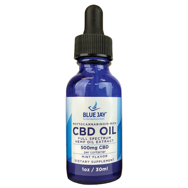 500mg CBD Oil Pure Hemp Drops 